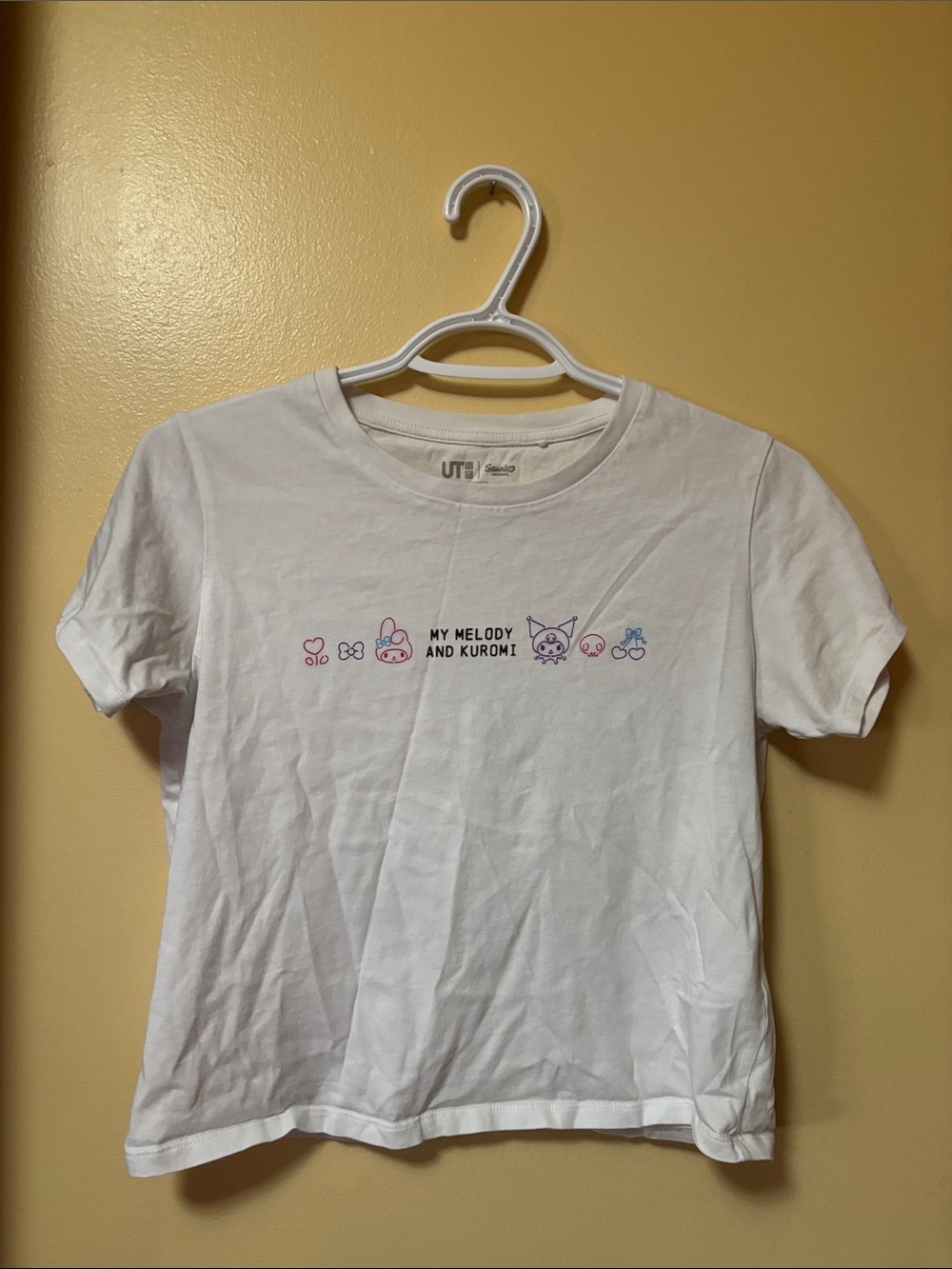 My Melody and Kuromi Graphic Tee - White